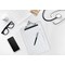 Better Office Products Plastic Clipboards, 12 Pack, Durable, 12.5 x 9 Inch, Standard Metal Clip, Transparent Clear, 12PK 45100 - alternate 2